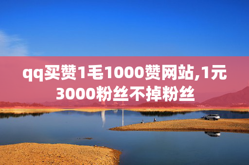 qq买赞1毛1000赞网站,1元3000粉丝不掉粉丝