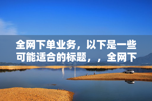 全网下单业务，以下是一些可能适合的标题，，全网下单业务全解析，直接阐明主题，对全网下单业务进行全面的介绍和分析。