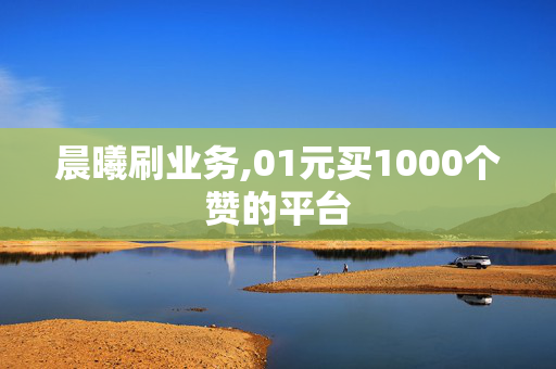 晨曦刷业务,01元买1000个赞的平台