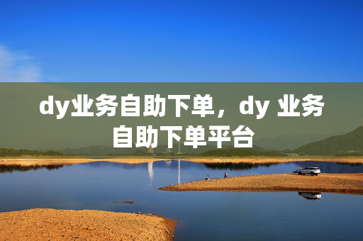 dy业务自助下单，dy 业务自助下单平台