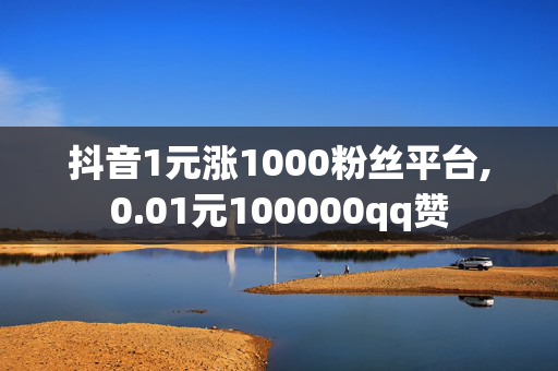 抖音1元涨1000粉丝平台,0.01元100000qq赞