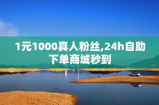 1元1000真人粉丝,24h自助下单商城秒到