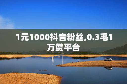 1元1000抖音粉丝,0.3毛1万赞平台