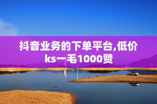 抖音业务的下单平台,低价ks一毛1000赞