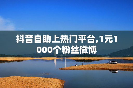 抖音自助上热门平台,1元1000个粉丝微博