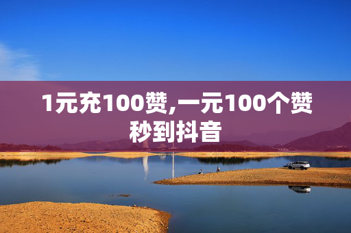 1元充100赞,一元100个赞秒到抖音