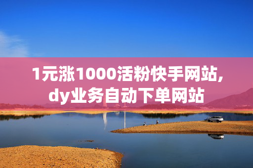 1元涨1000活粉快手网站,dy业务自动下单网站