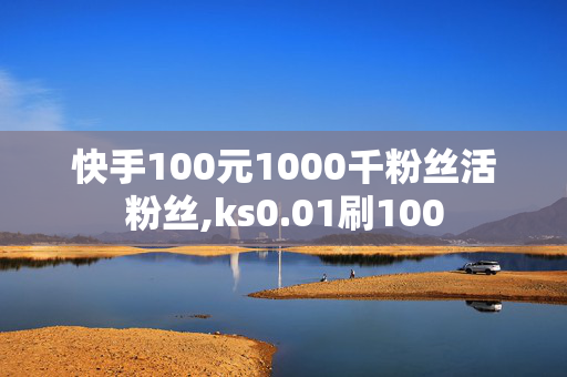 快手100元1000千粉丝活粉丝,ks0.01刷100