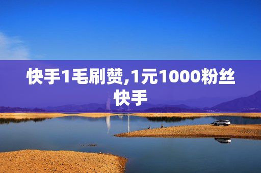 快手1毛刷赞,1元1000粉丝快手