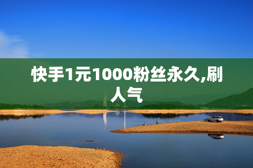 快手1元1000粉丝永久,刷人气