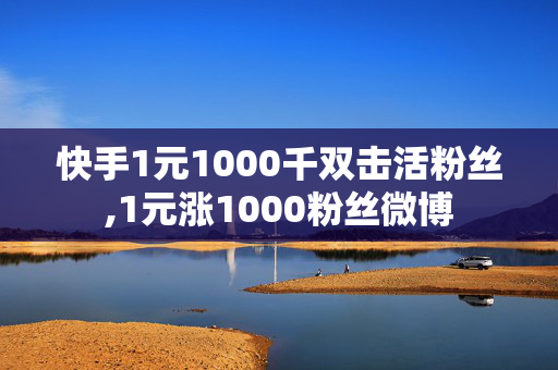 快手1元1000千双击活粉丝,1元涨1000粉丝微博