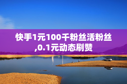 快手1元100千粉丝活粉丝,0.1元动态刷赞