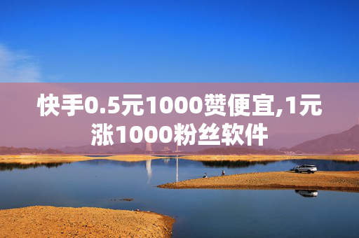 快手0.5元1000赞便宜,1元涨1000粉丝软件