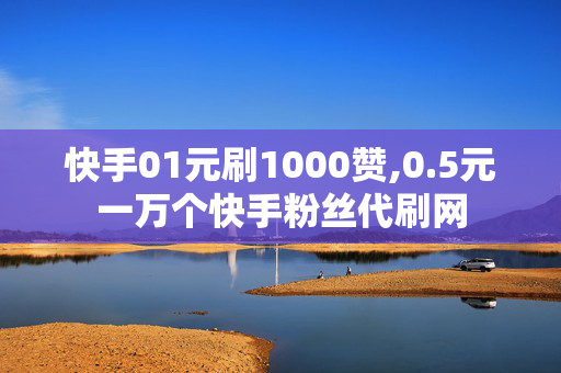 快手01元刷1000赞,0.5元一万个快手粉丝代刷网