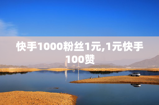 快手1000粉丝1元,1元快手100赞