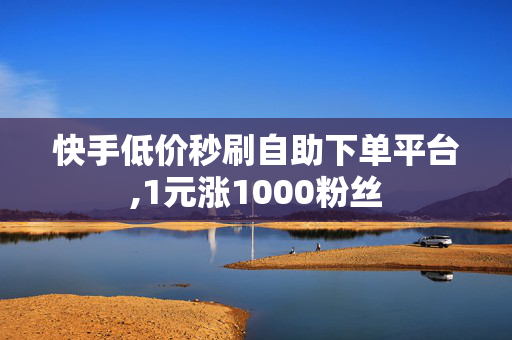 快手低价秒刷自助下单平台,1元涨1000粉丝