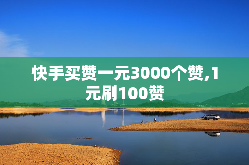 快手买赞一元3000个赞,1元刷100赞