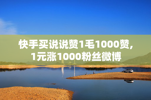 快手买说说赞1毛1000赞,1元涨1000粉丝微博