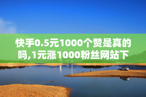 快手0.5元1000个赞是真的吗,1元涨1000粉丝网站下载