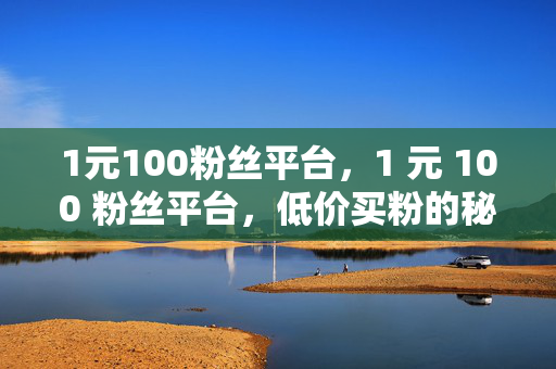 1元100粉丝平台，1 元 100 粉丝平台，低价买粉的秘密通道