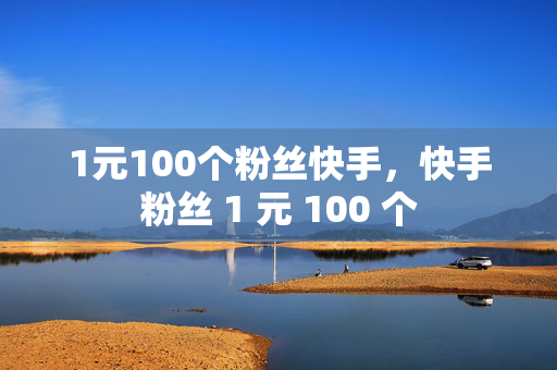 1元100个粉丝快手，快手粉丝 1 元 100 个