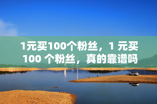 1元买100个粉丝，1 元买 100 个粉丝，真的靠谱吗？