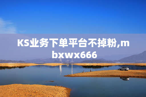 KS业务下单平台不掉粉,m bxwx666