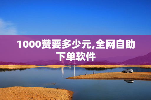 1000赞要多少元,全网自助下单软件