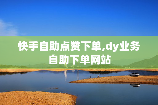 快手自助点赞下单,dy业务自助下单网站