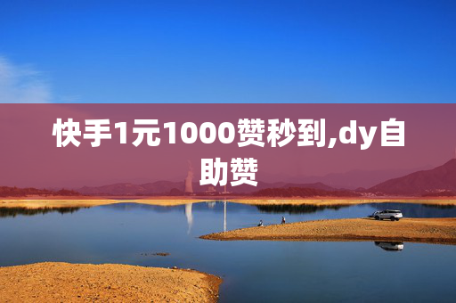 快手1元1000赞秒到,dy自助赞