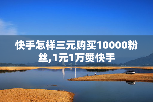 快手怎样三元购买10000粉丝,1元1万赞快手