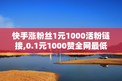 快手涨粉丝1元1000活粉链接,0.1元1000赞全网最低价快手