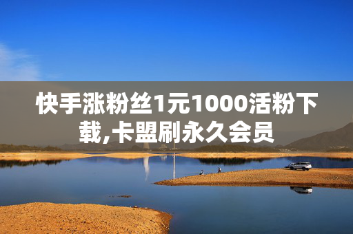 快手涨粉丝1元1000活粉下载,卡盟刷永久会员