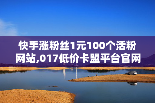 快手涨粉丝1元100个活粉网站,017低价卡盟平台官网