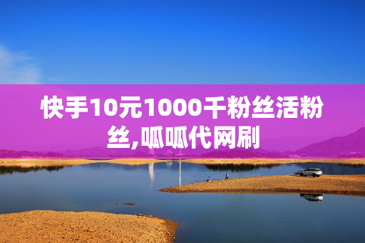 快手10元1000千粉丝活粉丝,呱呱代网刷