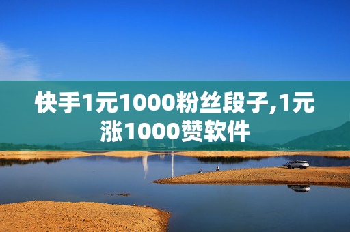 快手1元1000粉丝段子,1元涨1000赞软件