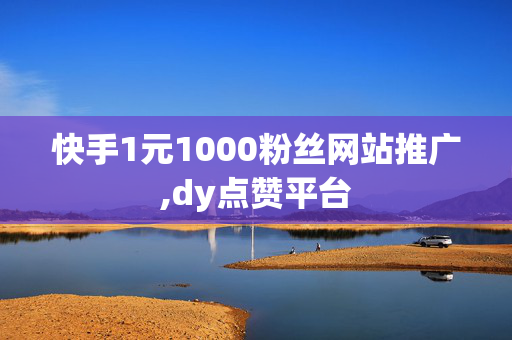 快手1元1000粉丝网站推广,dy点赞平台