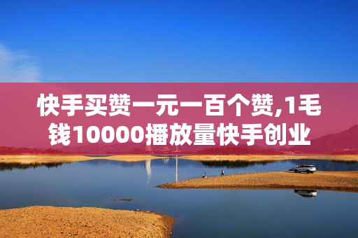 快手买赞一元一百个赞,1毛钱10000播放量快手创业