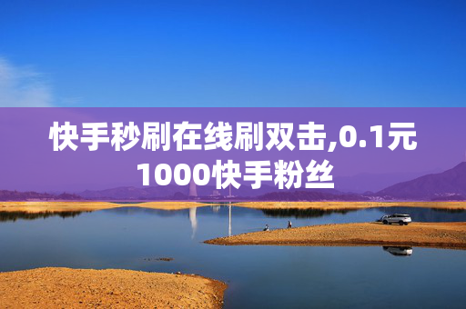 快手秒刷在线刷双击,0.1元1000快手粉丝