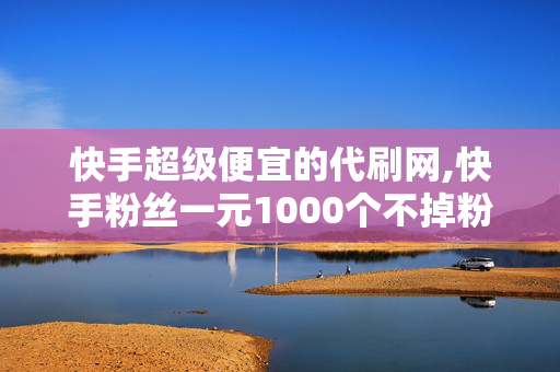 快手超级便宜的代刷网,快手粉丝一元1000个不掉粉