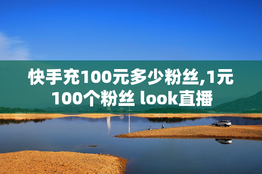 快手充100元多少粉丝,1元100个粉丝 look直播