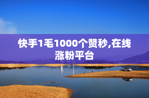 快手1毛1000个赞秒,在线涨粉平台