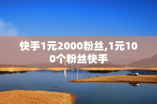 快手1元2000粉丝,1元100个粉丝快手