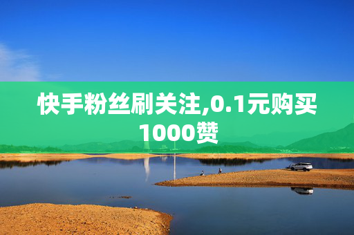 快手粉丝刷关注,0.1元购买1000赞