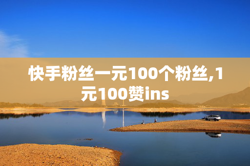 快手粉丝一元100个粉丝,1元100赞ins