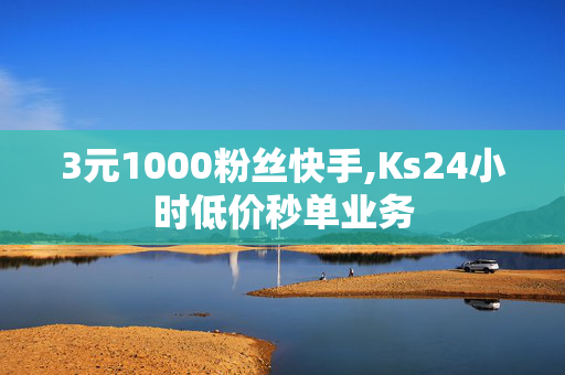 3元1000粉丝快手,Ks24小时低价秒单业务