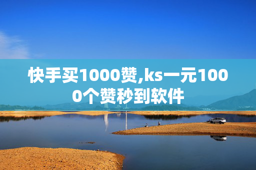 快手买1000赞,ks一元1000个赞秒到软件