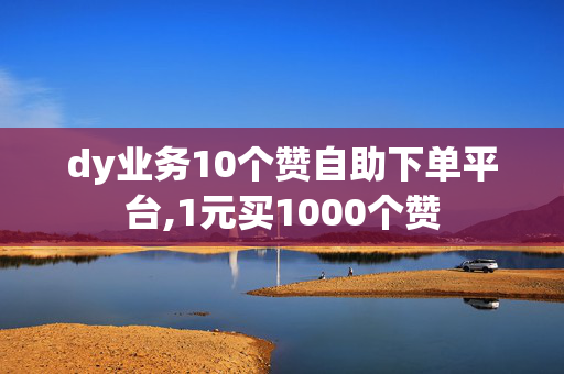 dy业务10个赞自助下单平台,1元买1000个赞