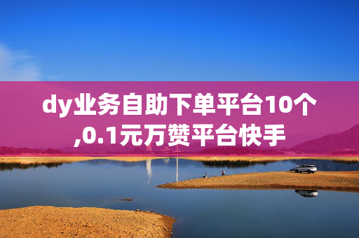 dy业务自助下单平台10个,0.1元万赞平台快手