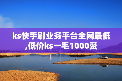 ks快手刷业务平台全网最低,低价ks一毛1000赞